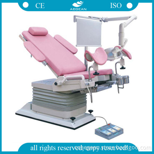 CE&ISO with Examination Light Electric Gynecological Chair (AG-S104A)